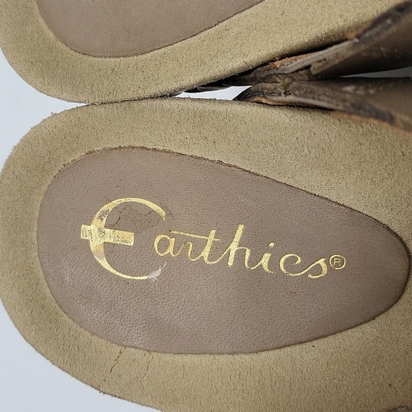 1136- Earthies Setina Wedges Sandals Size 7 - Picture 7 of 11